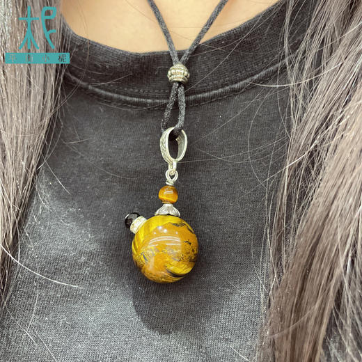 天然水晶玛瑙古风扩香项链 多款可选 商品图3