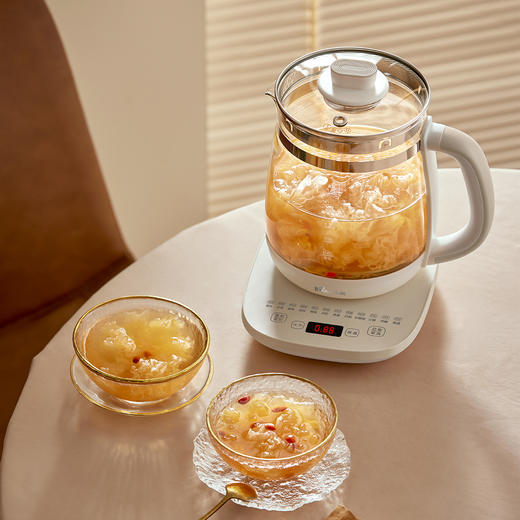 【小程序】小熊(Bear)养生壶全玻璃1.8升大容量智能煮茶器花茶壶 家用办公室多功能煮茶壶烧水壶 带滤网 YSH-C18Z5 商品图2