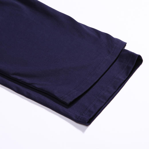 都市丽人都市锋尚好睡好眠春夏睡衣男单面无尘棉家居服薄款短袖长裤男士套装新年本命年红品FH40A2 商品图9