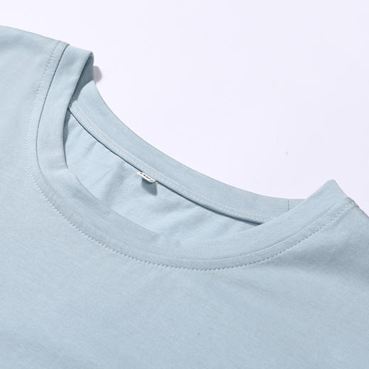 都市丽人亲情蜜语都市锋尚舒适外出春夏睡衣男凉感无尘棉家居服薄款短袖短裤男士套装FH49A1 商品图10