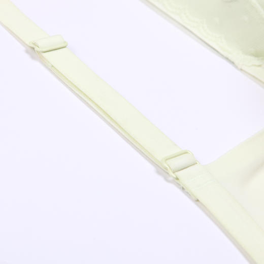 都市丽人自然舒适手掌杯塑造丰满胸型内衣女蕾丝文胸BC杯适穿3/4杯无钢圈三排扣LB42C3 商品图12