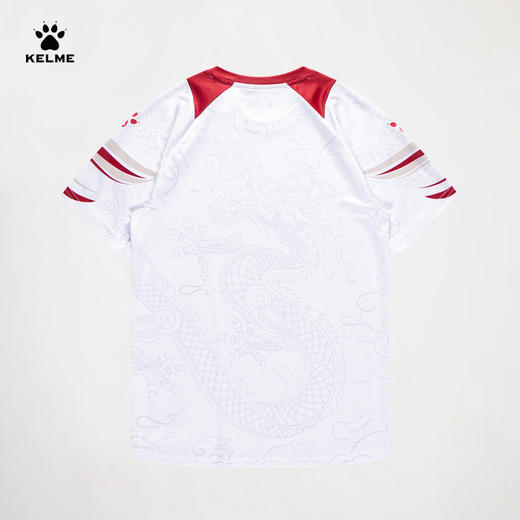 卡尔美新款燃龙铠甲圆领T恤 商品图3