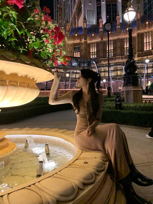 Read Nameless /澳门穿的抽褶连衣裙 商品图0