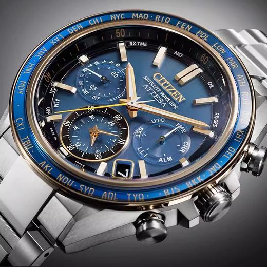 西铁城/CITIZEN卫星对时ATTESA系列舒博钛海王星限定款男士手表CC4054-68L 商品图4