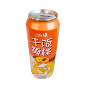 优洋干饭黄桃果粒果汁饮料490ml*15瓶
