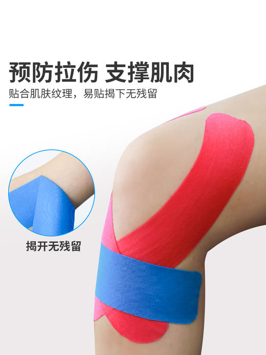 LP肌贴脚踝跟腱膝盖肩部肌肉贴运动专业弹性绷带7000CK7016CK 商品图1