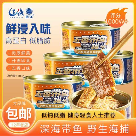 辽渔远洋 150g五香带鱼 商品图0