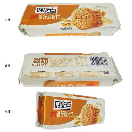 达利园谷野好吃点高纤消化饼110g*40袋 商品图0