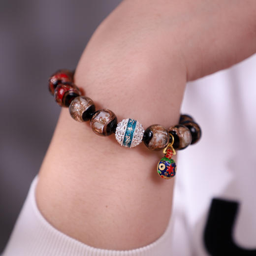 五台山监制《如意福宝》琉璃手串 商品图2