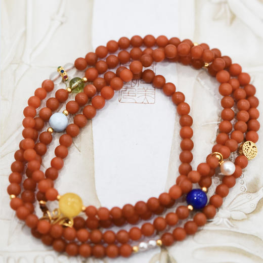 南红珠链手作长链三款（不含如意头） 商品图2