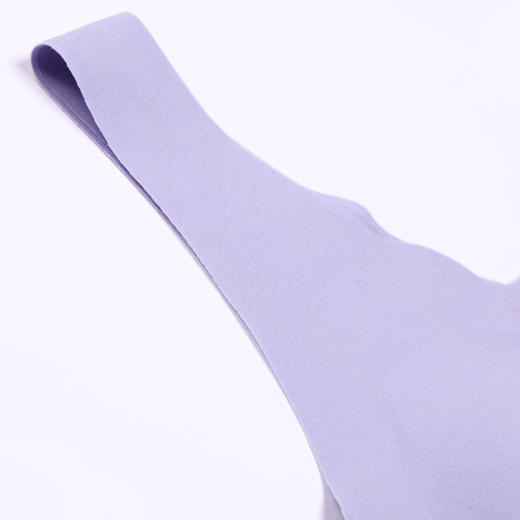 都市丽人Vbra内衣女泳布文胸无尺码背心式薄款无钢圈无排扣LB46K1 商品图9