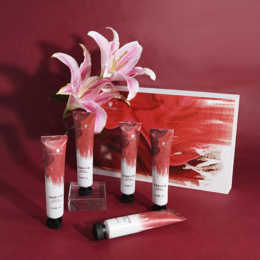 玫瑰果护手霜30g*5支/盒 保湿滋养、润泽 商品图3