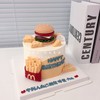 麦当劳薯条汉堡翻糖配件蛋糕（提前2天预定）-低糖处理无添加 商品缩略图2