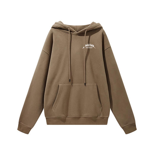 自由基地冬季保暖抓绒带帽套头oversize落肩机车越野团日系风卫衣 NMT-2087 商品图7