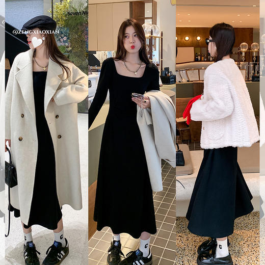 【179元任选2件】现货！方领连衣裙 商品图7