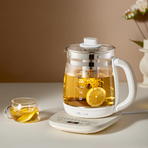 【小程序】小熊(Bear)养生壶全玻璃1.8升大容量智能煮茶器花茶壶 家用办公室多功能煮茶壶烧水壶 带滤网 YSH-C18Z5 商品图7