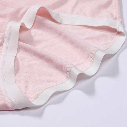 都市丽人健康木代尔系列纤柔绵内裤女茶纤维女士内裤中腰平角内裤LK45E7 商品图6