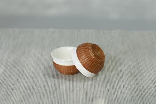 竹丝扣瓷茶具三件套（一壶二杯）-002 商品图8
