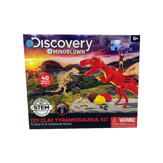 TS玩具恐龙立体拼图彩泥 TSFC1423005911 商品图0