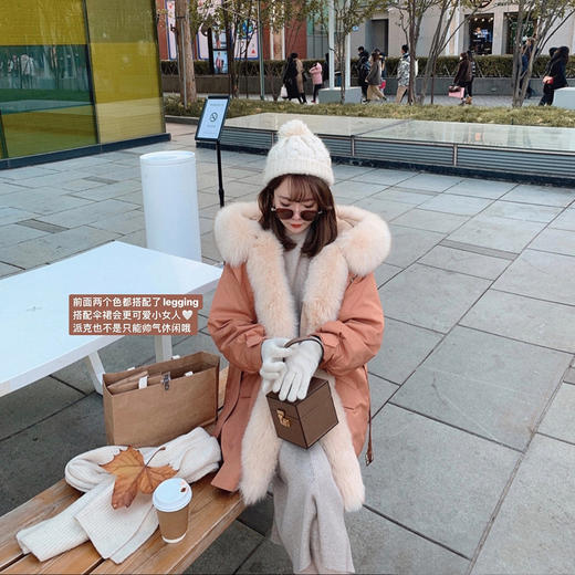 【金蘑菇菇 铂金派克】冬日安全感单品!藏肉又显比例的黄金长度 商品图0