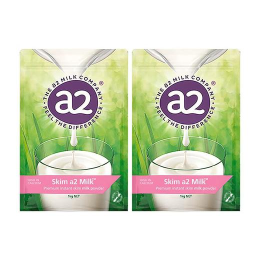 a2奶粉 脱脂奶粉高钙成人奶粉1kg/袋 商品图1