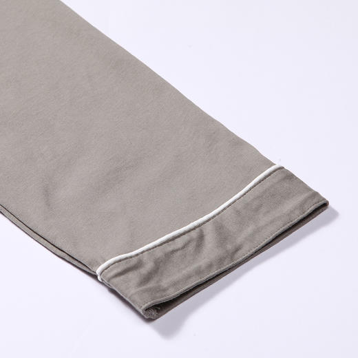 都市丽人都市锋尚好睡好眠春夏睡衣男单面无尘棉家居服薄款长袖长裤男士套装新年本命年红品FH40A1 商品图9