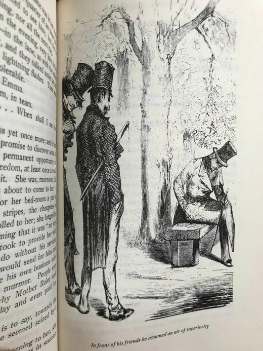 福楼拜《包法利夫人》 8幅插图 苍鹭出版社（HeronBooks）复古仿皮精装本 商品图6