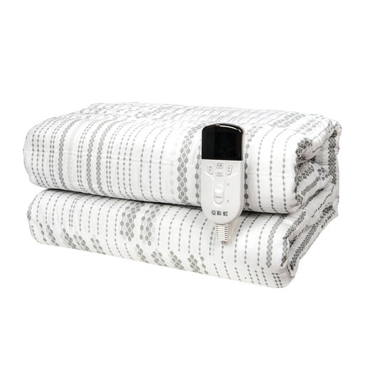 彩虹（长1.8*宽1.5米）磨毛双双控温双人电热毯  1528 【花色随机】 商品图3