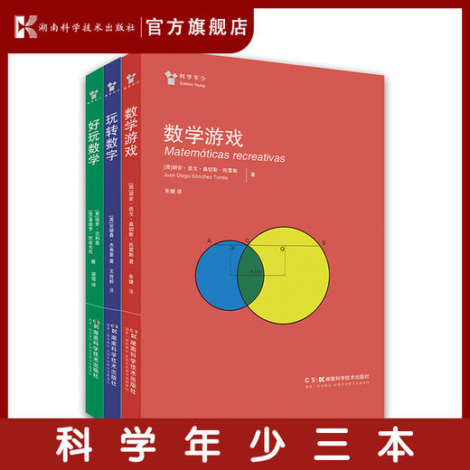 “科学年少”丛书 数学游戏 玩转数字 好玩数学 小初衔接，爱上数学 商品图0