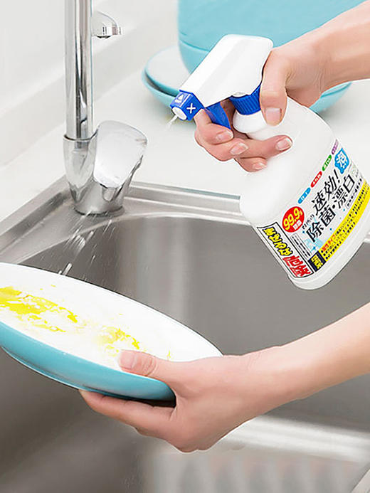 awas爱屋子厨房用除菌除霉多用途泡沫清洁喷雾400ml替换装无喷头 商品图1