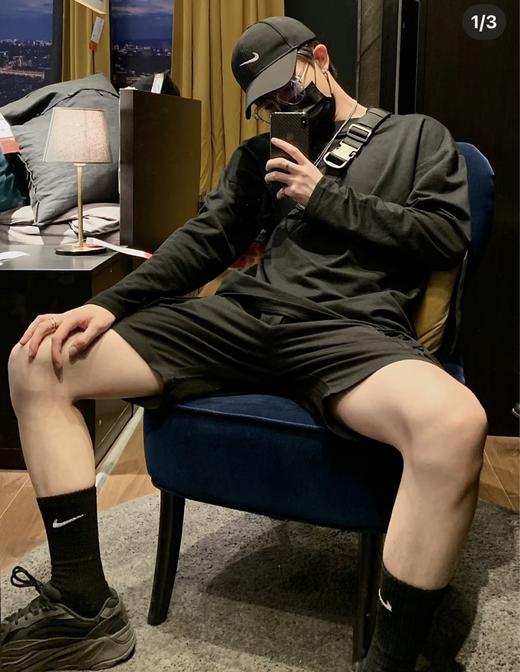 ~一卡三双, 超加厚毛圈底！！黑白长袜NIKE performance cotton新款高性能棉中长筒  长筒袜 商品图2