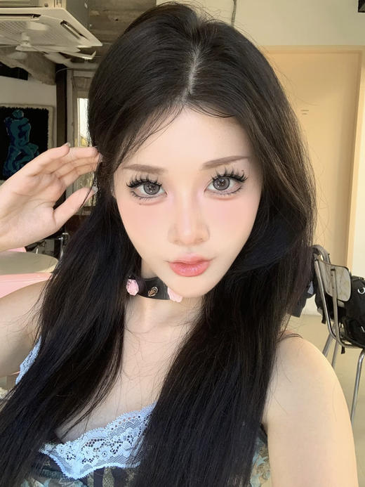 【大直径】EALLAGIRL-冰椰灰-14.5mm【年抛 0-800度 无525/575】 商品图8