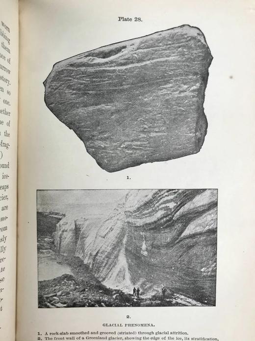 1896年 地球与它的故事 64幅插图 漆布精装32开 商品图13