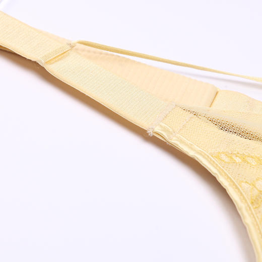 都市丽人舒软挺塑轻塑调整型内衣女蕾丝塑身ABC杯3/4杯AB中厚C薄文胸树脂胶圈四排扣LJ44A2 商品图5