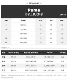 彪马（PUMA）羽绒服男女同款 2023冬季中性情侣款休闲运动服中性防寒保暖外套 623600-93/80%鸭绒