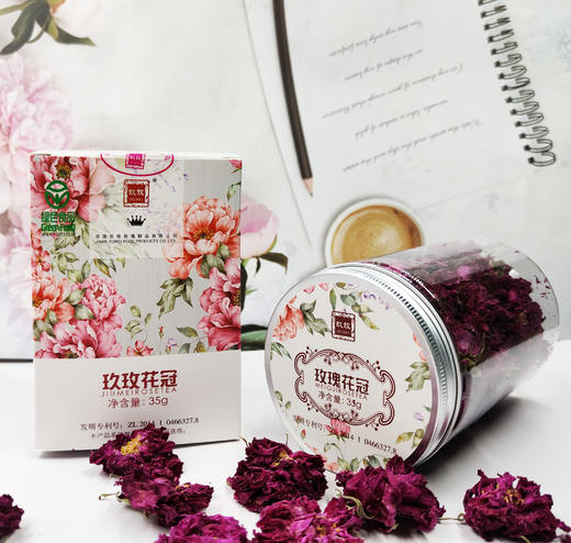 玖玫玫瑰花冠茶35g/盒 商品图0