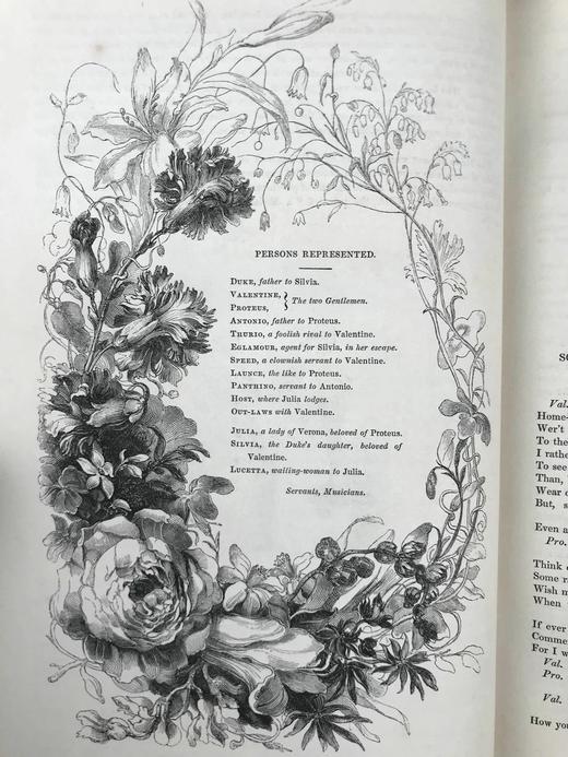 约19世纪后期 莎士比亚作品集（喜剧卷1） 约百幅插图 真皮精装16开 商品图6