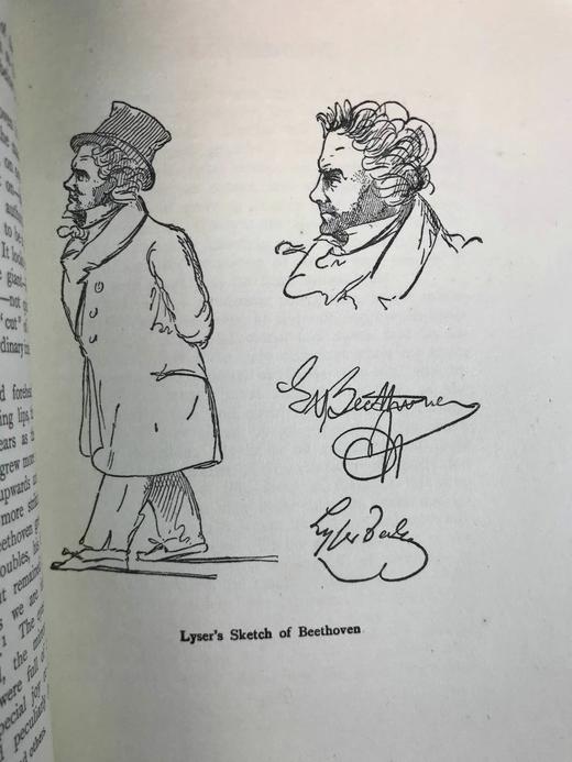 1903年 贝多芬传 14幅插图 漆布精装32开 商品图8