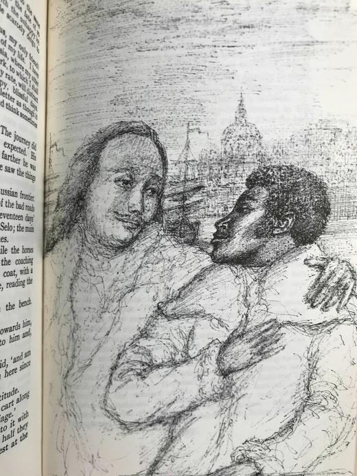 普希金《上尉的女儿》10幅插图 苍鹭出版社（HeronBooks）复古仿皮精装本 商品图11