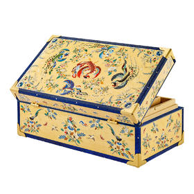 镶嵌“凤凰游”主题珠宝金钿匣