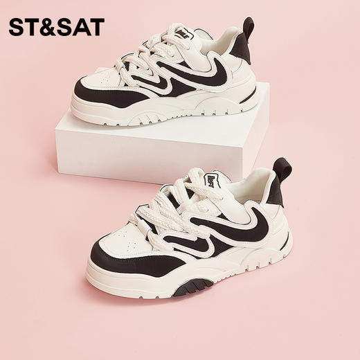 星期六优雅甜美风休闲鞋SS33111009 商品图1