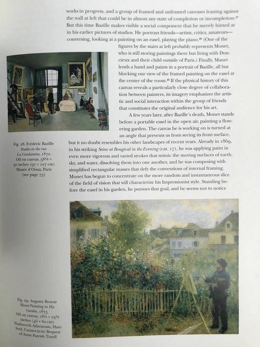 莫奈与巴齐耶的合作 77幅插图（55幅彩色） 精装大16开 商品图9