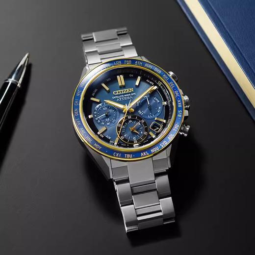 西铁城/CITIZEN卫星对时ATTESA系列舒博钛海王星限定款男士手表CC4054-68L 商品图5