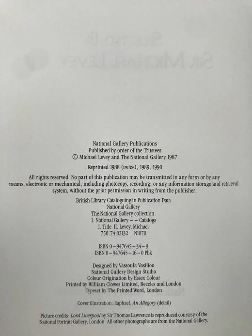 英国国家画廊藏画图集 250幅彩色插图 精装16开 商品图4