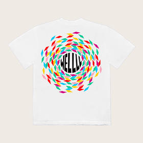 【爵士莫扎特】Jacob Collier 官方T恤 WELLLL WHITE T-SHIRT