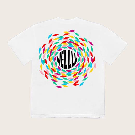 【爵士莫扎特】Jacob Collier 官方T恤 WELLLL WHITE T-SHIRT 商品图0
