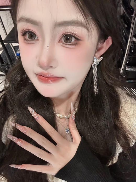 【大直径】EALLAGIRL-冰椰灰-14.5mm【年抛 0-800度 无525/575】 商品图5