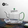 璃享玲珑壶 玻璃茶壶高硼硅迷你泡茶壶花茶壶功夫茶具小壶玉把过滤打孔壶 商品缩略图4