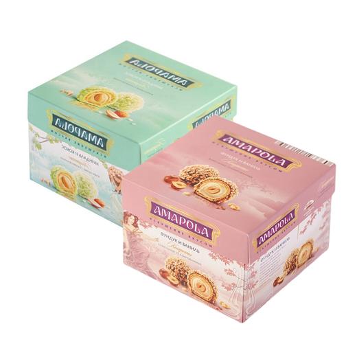 俄罗斯爱比可酥球扁桃仁椰蓉/榛子香草味糖果100g 每天一块愉悦享受 152511/152512 商品图0