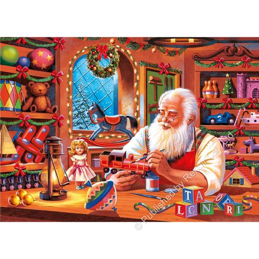 圣诞老人工作坊/1000片 商品图0